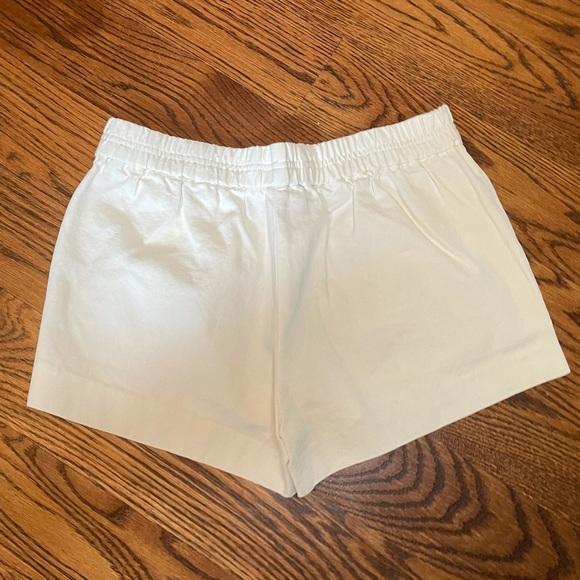 J. Crew Ivory Elastic Waistband Shorts, 4 - Picture 3 of 6
